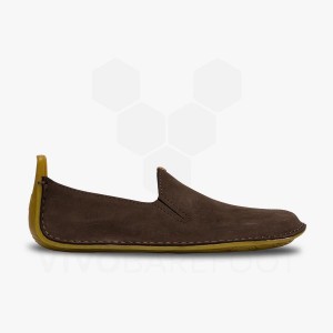 Vivobarefoot Ababa II Men's Lifestyle Shoes Coffee | SG302WH