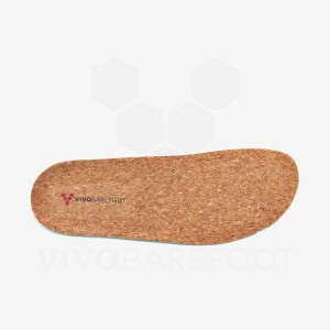 Vivobarefoot Cork Women's Insoles Brown | SG108IR