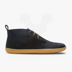 Vivobarefoot Gobi III Men's Lifestyle Shoes Black | SG319FU