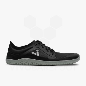 Vivobarefoot Primus Lite All Weather Men's Training Shoes Obsidian | SG330UK