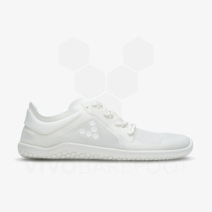 Vivobarefoot Primus Lite III Women's Road Running Shoes White | SG219BA