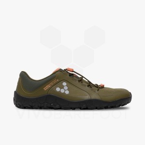 Vivobarefoot Primus Trail III All Weather FG Men's Training Shoes Dark Olive | SG323BA