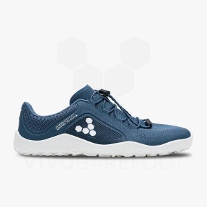 Vivobarefoot Primus Trail II FG Men's Hiking Shoes Deep Blue / White | SG415NN