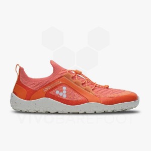 Vivobarefoot Primus Trail Knit FG Women's Training Shoes Red | SG161HT