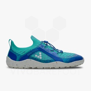 Vivobarefoot Primus Trail Knit FG Women's Training Shoes Blue | SG160IR