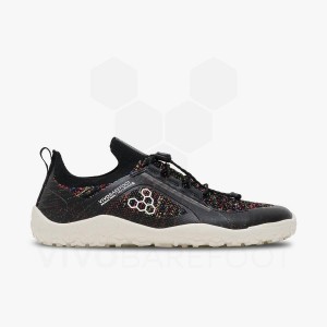 Vivobarefoot Primus Trail Knit FG Women's Training Shoes Black | SG158KW