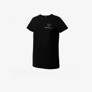 Vivobarefoot Rapanui Sport Women's T Shirts Black | SG094WH