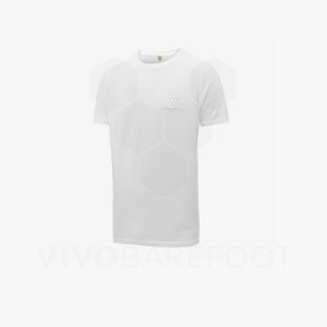 Vivobarefoot Rapanui Women's T Shirts White | SG095VJ