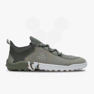 Vivobarefoot Tracker Decon Low FG2 Men's Hiking Shoes Olive | SG423FU