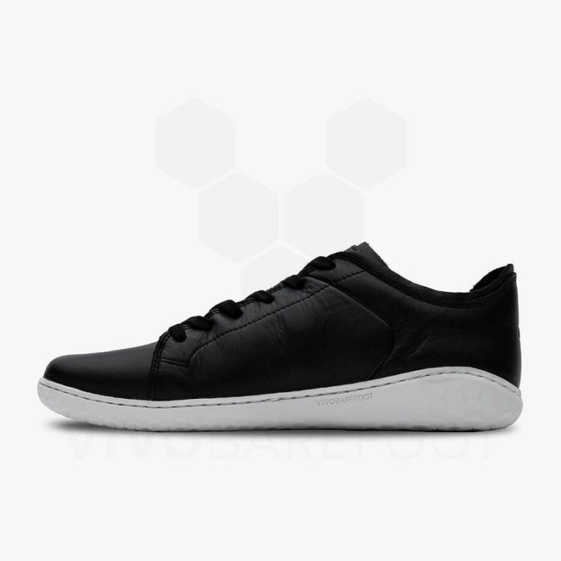 Vivobarefoot Geo Court III Men's Lifestyle Shoes Obsidian | SG317HT