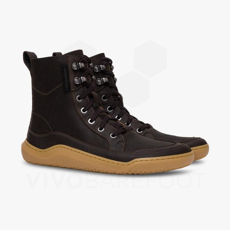 Vivobarefoot Gobi Boot Women's Lifestyle Shoes Black | SG155NN