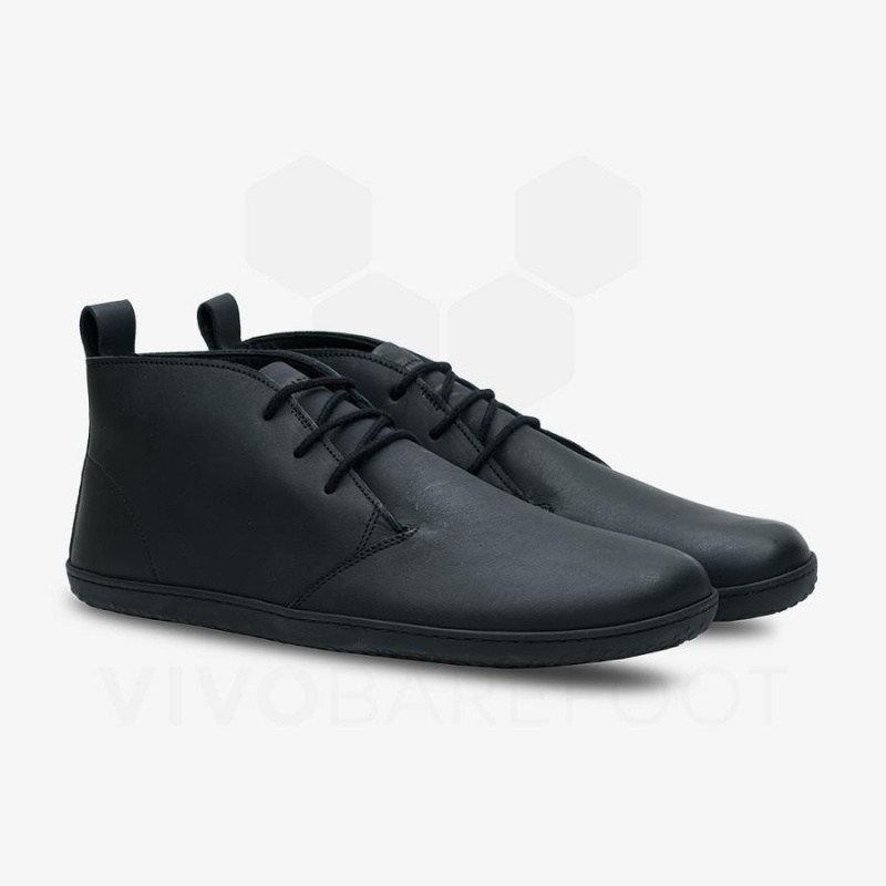 Vivobarefoot Gobi III Women's Lifestyle Shoes Black | SG120WH