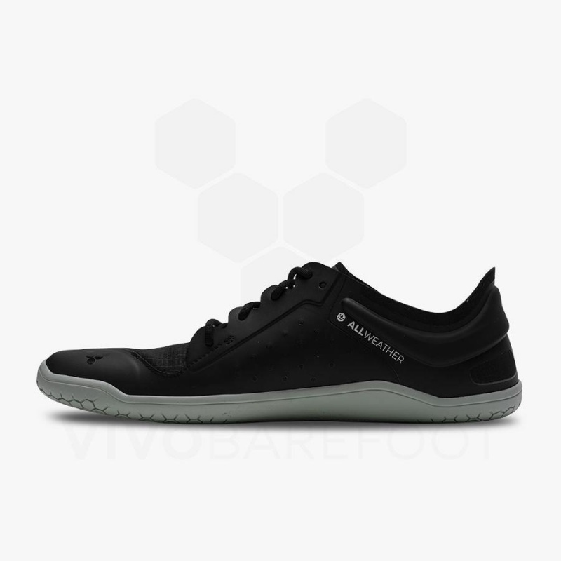 Vivobarefoot Primus Lite All Weather Women's Road Running Shoes Obsidian | SG209LQ