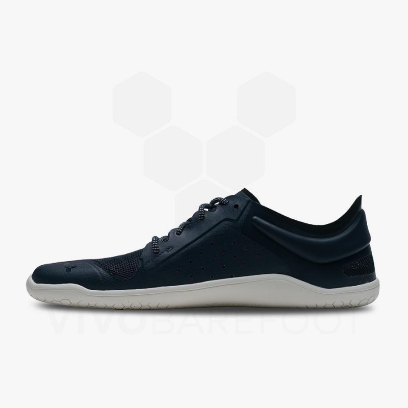 Vivobarefoot Primus Lite III Women's Road Running Shoes Navy | SG220AS