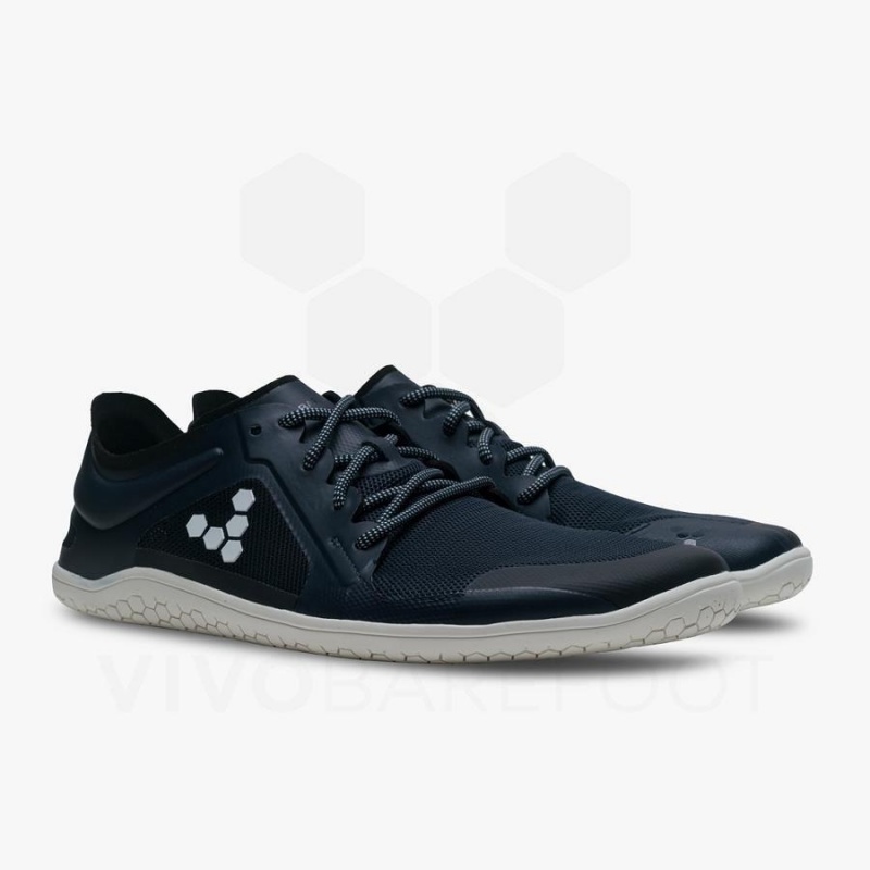 Vivobarefoot Primus Lite III Women's Road Running Shoes Navy | SG220AS