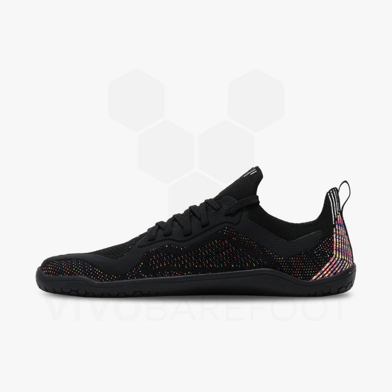 Vivobarefoot Primus Lite Knit Women's Road Running Shoes Obsidian | SG213HT