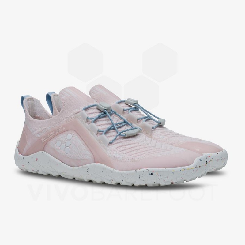 Vivobarefoot Primus Trail Knit FG Women's Training Shoes Pink | SG159JE