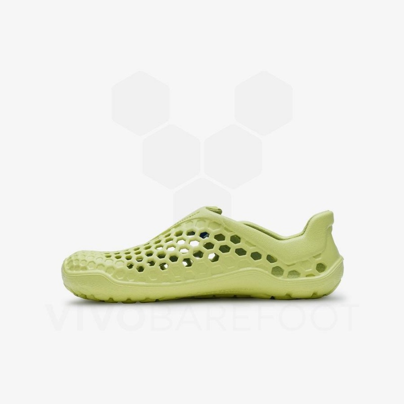 Vivobarefoot Ultra Bloom Kids' Sandals Light Green | SG005HT