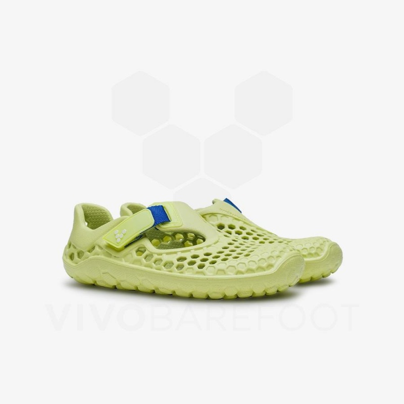 Vivobarefoot Ultra Bloom Kids' Sandals Light Green | SG005HT