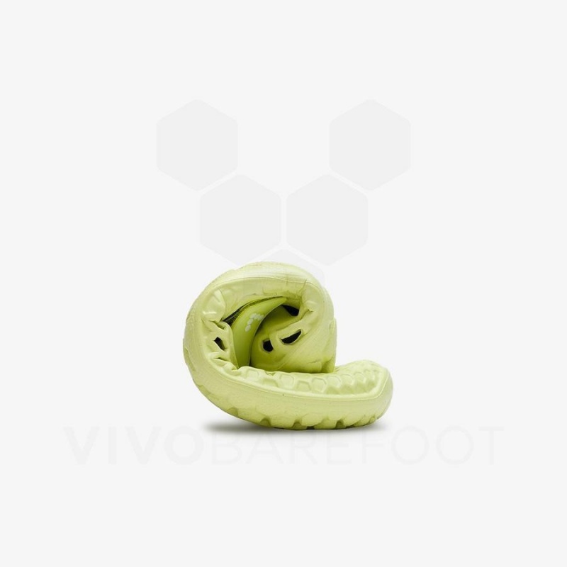 Vivobarefoot Ultra Bloom Kids' Sandals Light Green | SG005HT